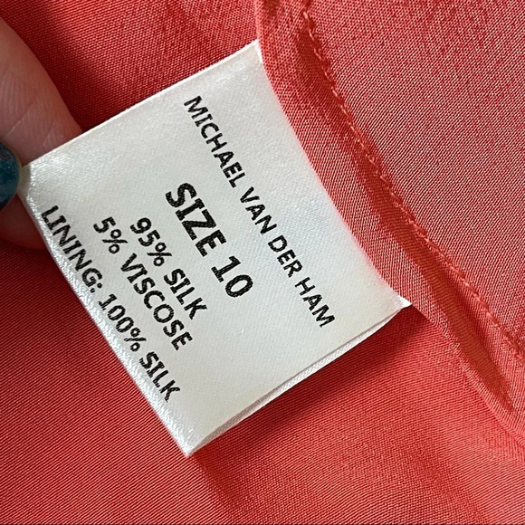 MICHAEL Van Der Ham Silk Blouse - Picture 3 of 6
